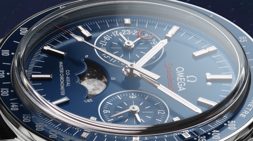 Omega Speedmaster Moonphase Chronograph Master Chronometer Watch For 2016 Watch Releases 