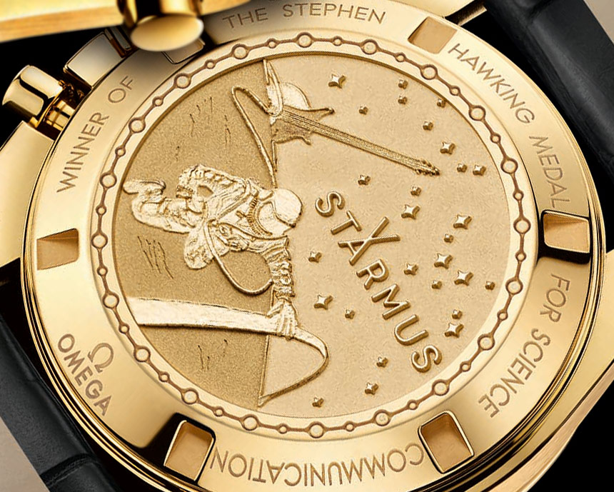 Omega Speedmaster Moonwatch Professional Chronograph Starmus Science Award Gold Watch Watch Releases 