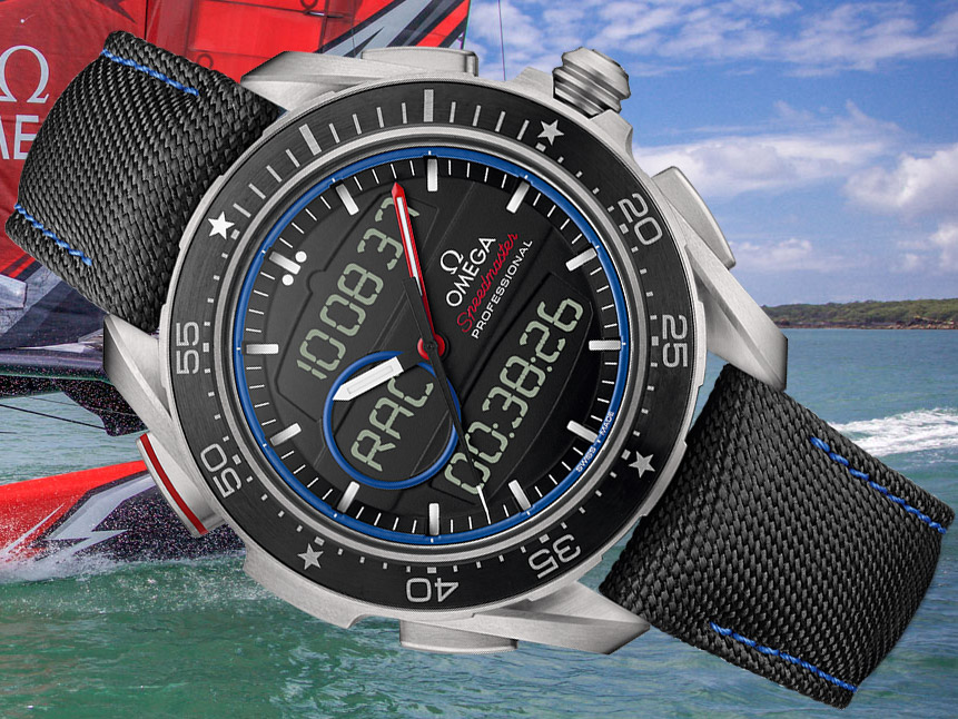 Omega Speedmaster X-33 Regatta ETNZ Limited Edition Watch Watch Releases 