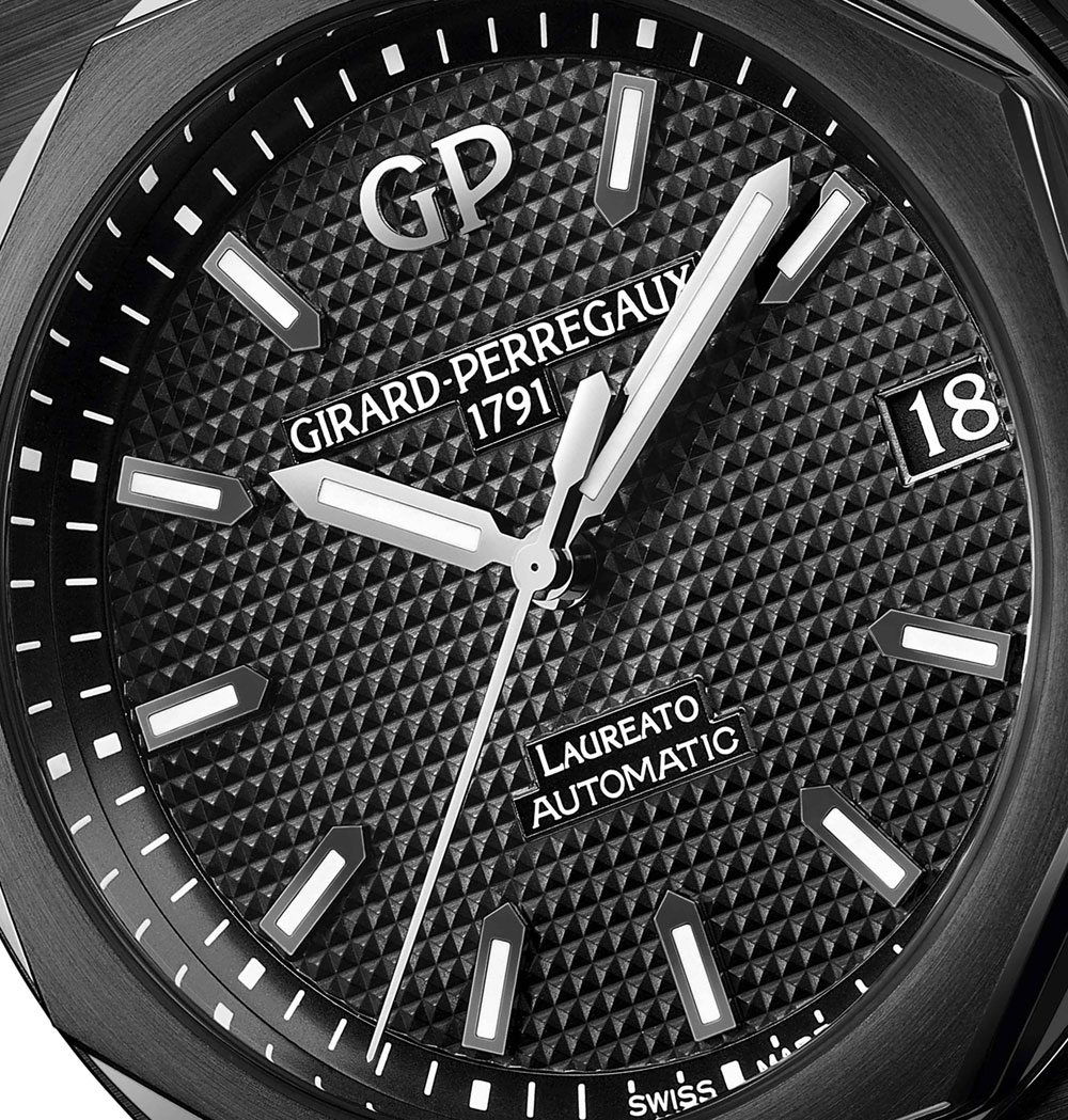 Girard-Perregaux Laureato 42mm Ceramic Watch Watch Releases 