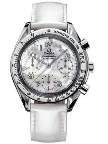 Round Case Omega Speedmaster Chronograph Ladies Watch Replica