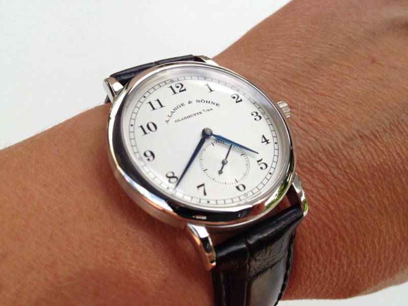 Best silver dial a. lange & söhne 1815 replica watch