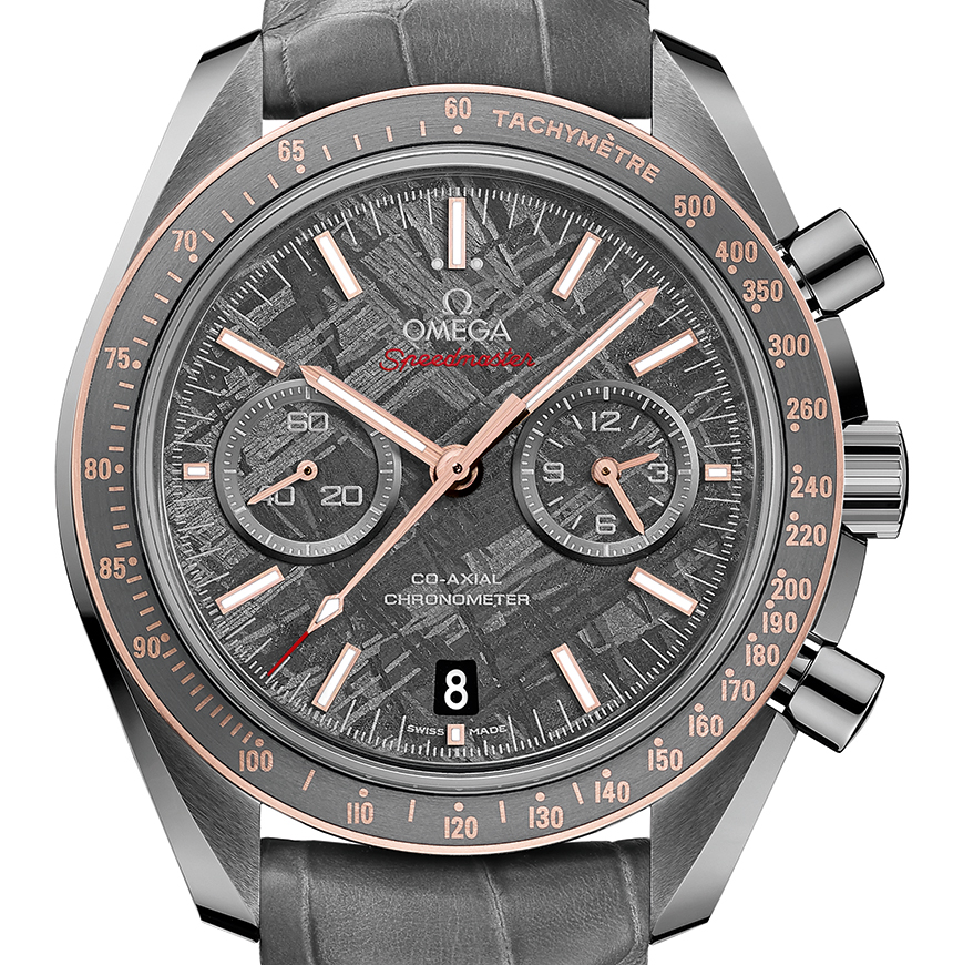 Omega Speedmaster Grey Side Of The Moon Meteorite Watch Watch Releases