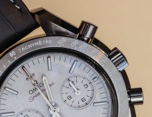 Omega Speedmaster Grey Side Of The Moon Co-Axial Chronometer Ceramic Watch Hands-On Hands-On