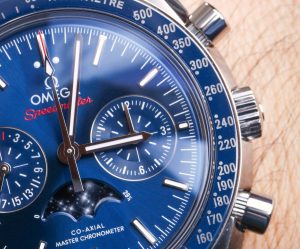 Omega Speedmaster Moonwatch Co-Axial Master Chronometer Moonphase Chronograph Watch Review Wrist Time Reviews