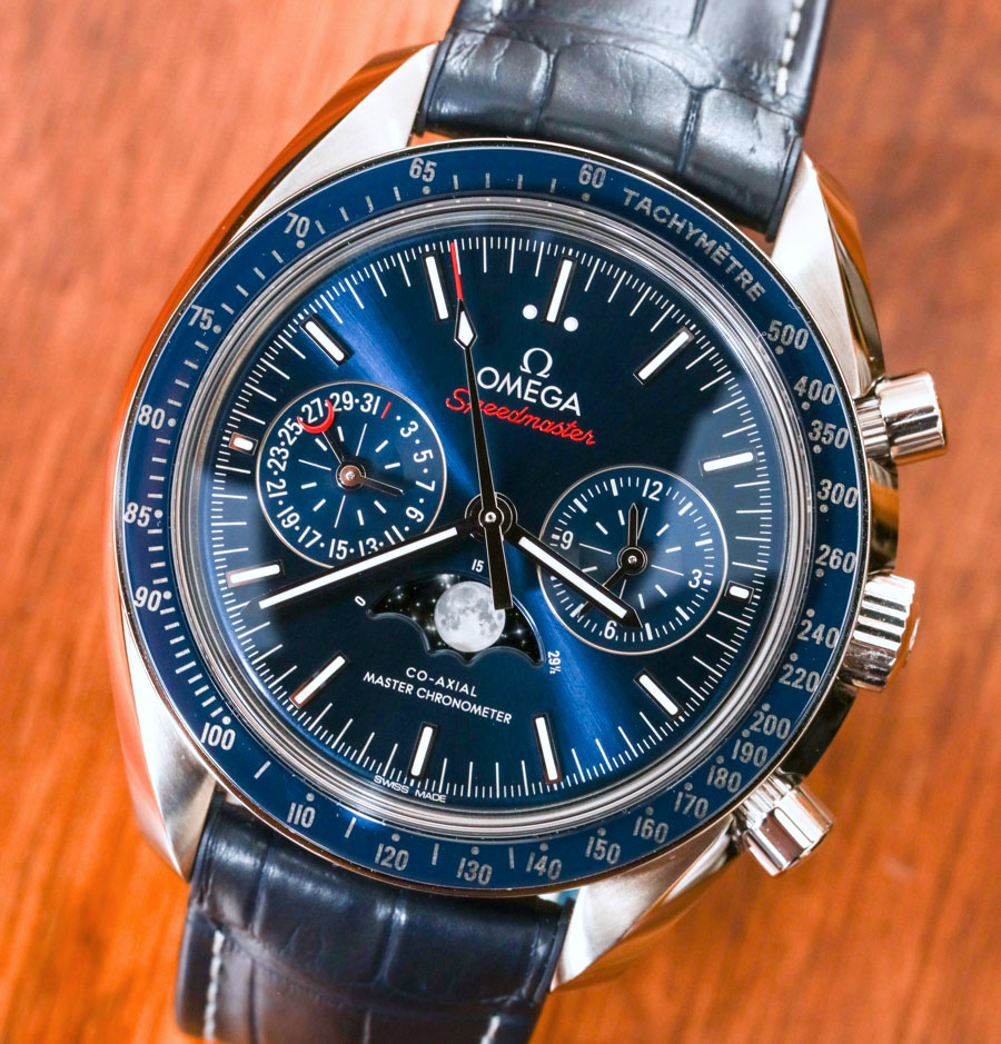 Omega Speedmaster Moonwatch Co-Axial Master Chronometer Moonphase Chronograph Watch Review Replica Wholesale Suppliers