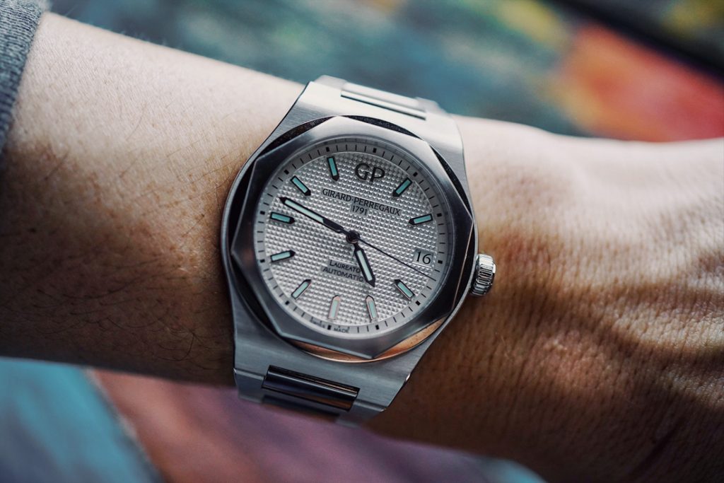 Girard-Perregaux Laureato Steel 42mm Watch Review Wrist Time Reviews