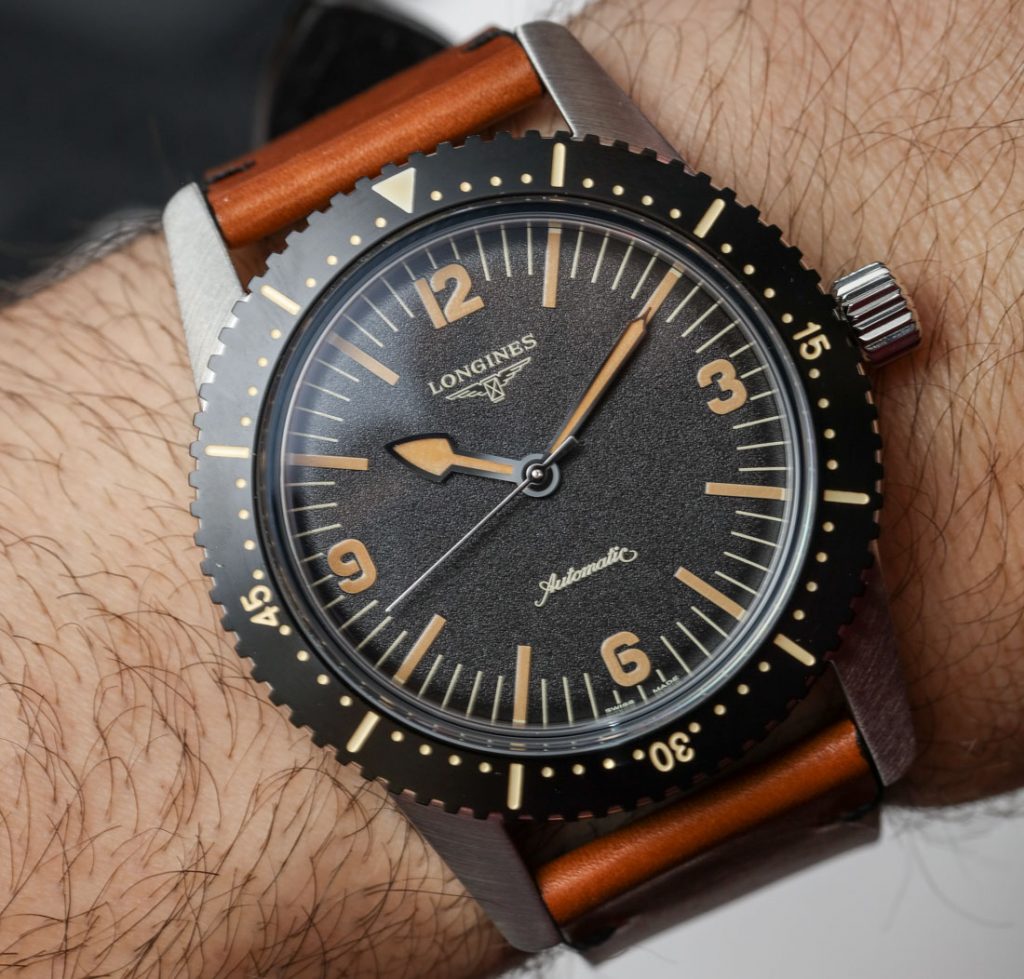 Longines Heritage Skin Diver Watch Hands-On Hands-On