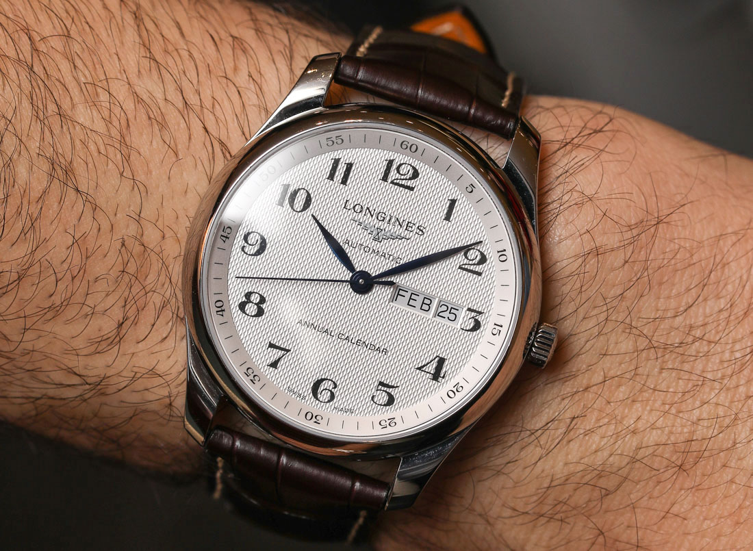 Replica Watches Online Safe Longines Master Collection Annual Calendar Watch Hands-On