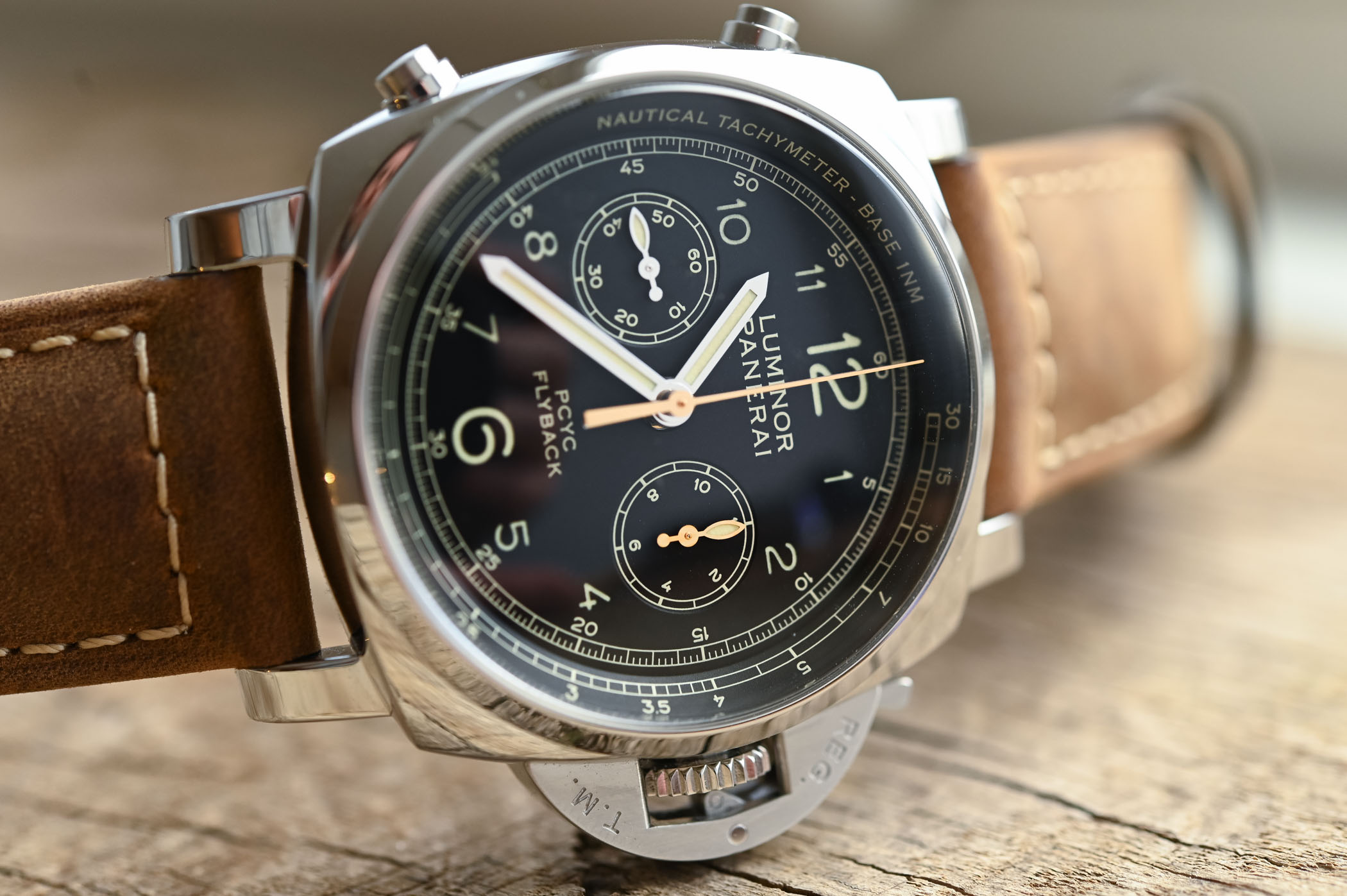Panerai Luminor 1950 Automatic Flyback Chronograph PCYC ref. PAM00653 Fine Replica Watches Review
